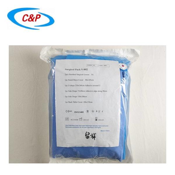 China Manufacturer Disposable Wrapping Surgical Packs Sterile Orthopedic Drape Set