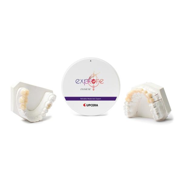 D98 Open System Zirconia Blocks Upcera 4D Explore