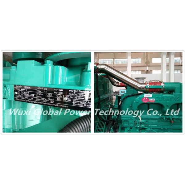 400 KVA / 320 KW Cummins Diesel 3 Phase Generator with 50 °C Copper Radiator