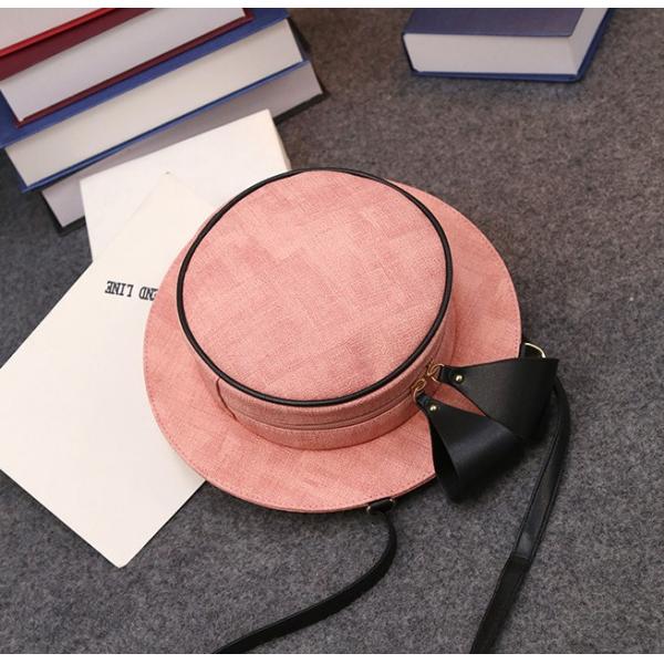 2016 summer new linen hat personality casual fashion trend in Europe and America female Shoulder Messenger