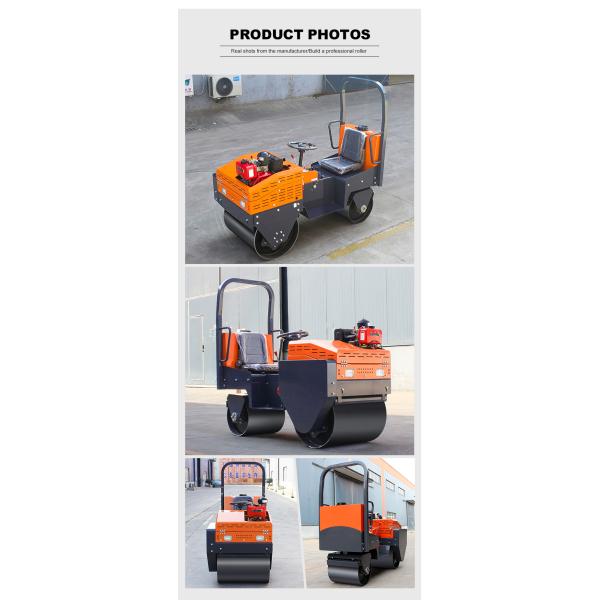Roller Compactor 1 Ton Diesel Engine Soil Asphalt Road Roller Machine Vibratory Roller for Sale