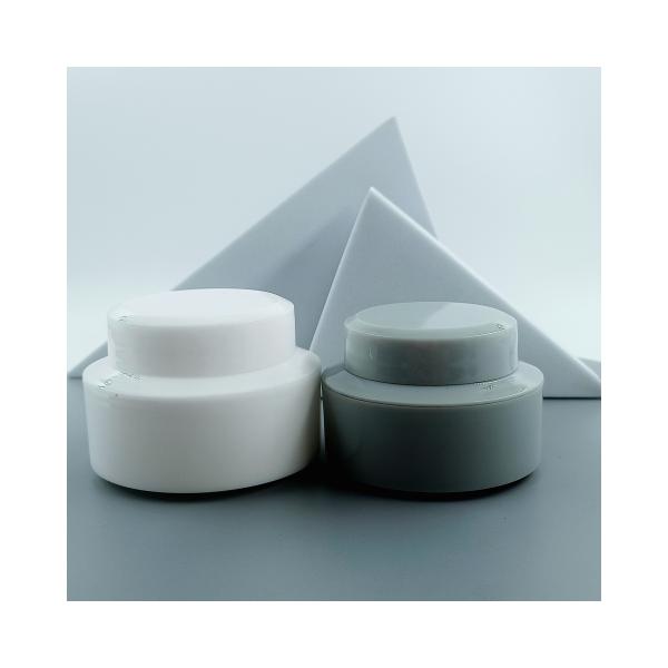 50 мл пластиковая банка для ухода за кожей Крем настраиваемый цвет Пластиковая PP упаковка для ухода за кожей