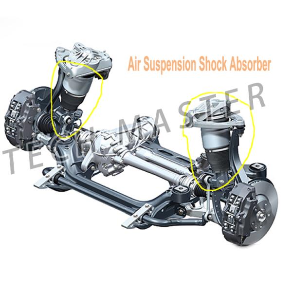 Air Suspension Front Right Shock Absorber For Audi Q7 VW Porsche 955 7L6616040D