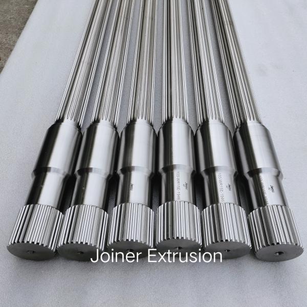 WR15 Abrasion Resistance Twin Screw Shafts Diameter 10-120mm HRC44