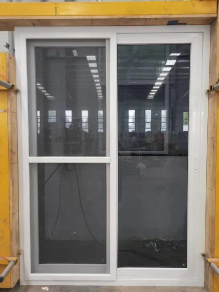 Exterior PVC Sliding Door Powder Coating Residential Sliding Glass Doors