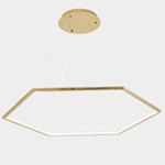 Электропластированные стеклянные лампы потолка акриловые современные коммерческие люстры E14