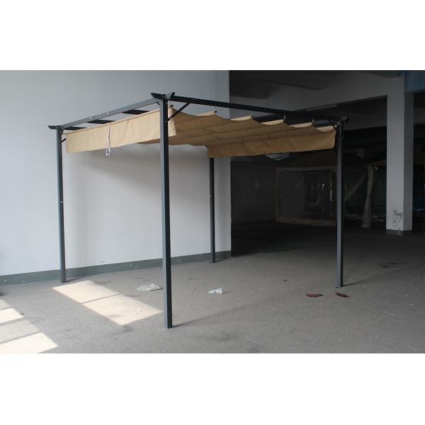 Customizable 3.1*3.1*2.3M Aluminum Outdoor Retractable Pergola Canopy for Garden Patio