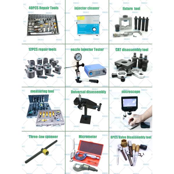 ERIKC common rail injector nozzle tester equipment diesel injector testing machine