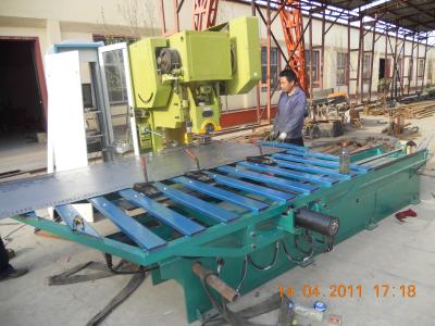 H Type Blue Color Perforated Metal Mesh Machine High Speed Hole Pounching