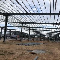 Prefabricated Steel Structure Warehouse Hall Workshop Pre-Engineered Hangar Buildings Steel Shed Construction