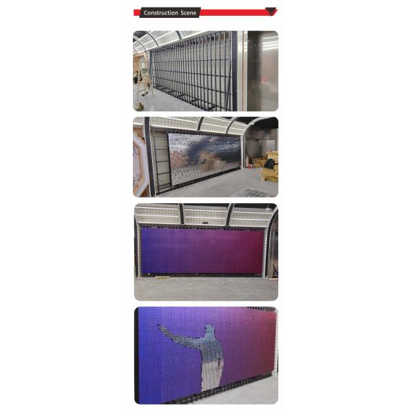 30 мм 5X7 Flip Disc Display Full Color Digital Screen для рекламы в помещениях