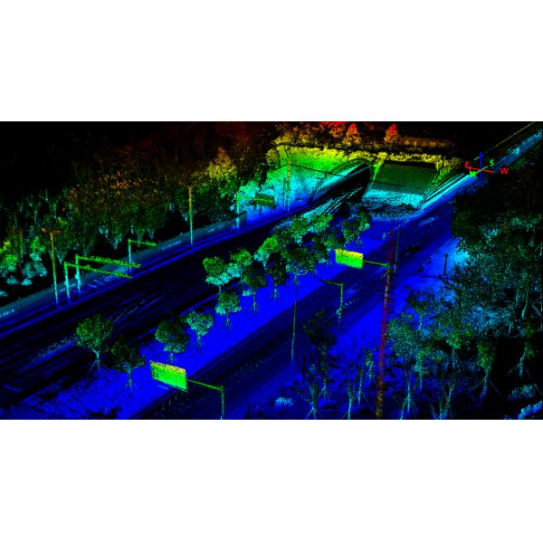 Картографирование тоннелей Mobile LiDAR Solution Geosun gAirHawk Series GS-100V