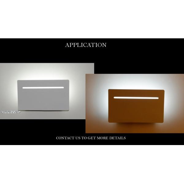 Home Decor White Square Led Wall Lights 6 Watt Aluminum Body IP45 Indoor Using