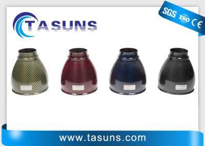 Colored Kevlar Carbon Fiber Intake Filter Housing Heat Resistant Composite
