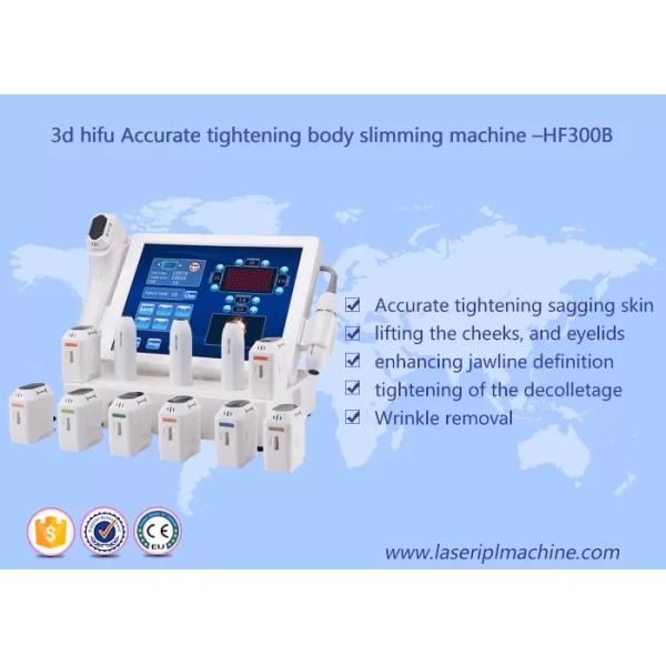 Body Shaping Forehead Anti Aging 16mm Depth 3D HIFU Machine