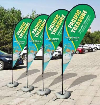 Tubo de bandeira promocional de penas personalizadas voadoras para publicidade