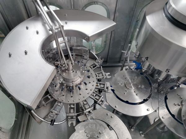 CE Stainless Steel Plastic Liquid Filling Machine , Bottle Filling Line Equipment