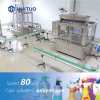 Máquina tampando do engarrafamento automático do pulverizador do disparador para produtos da assistência ao domicílio