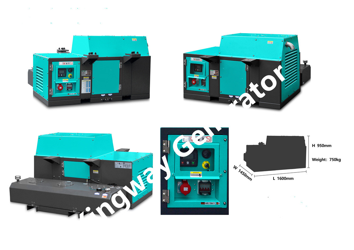 Зажим 18KVA на генераторе Genset двигателя дизеля для контейнеров Reefer