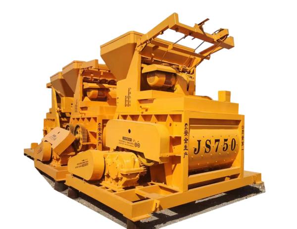 Compact Sand Cement Mixer Machine , Short Cycle Time Mortar Mixer Pump Machine