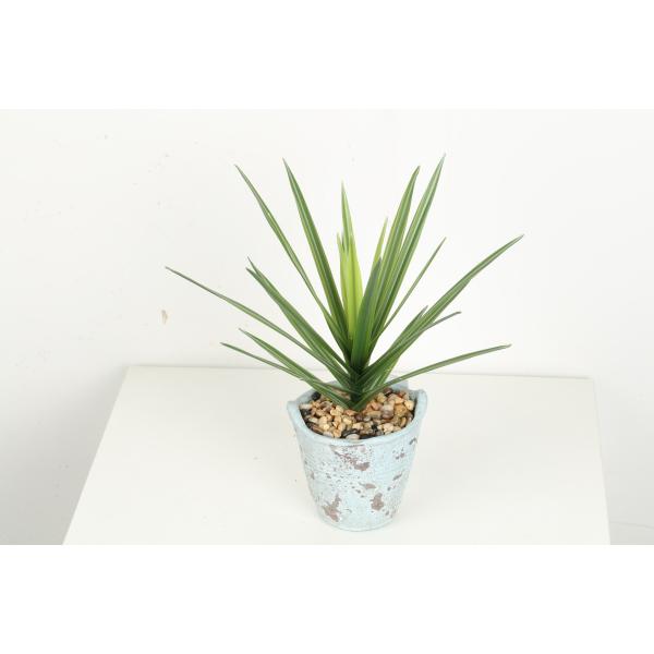 Greenery Flexible Glue Agave Artificial Bonsai Tree 22 CM 25 CM 33 CM