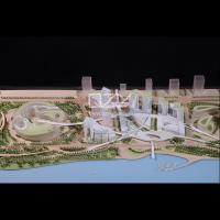 Nikken Sekkei - 1/1000 Modèle de concept architectural du projet Tencent Qianhai