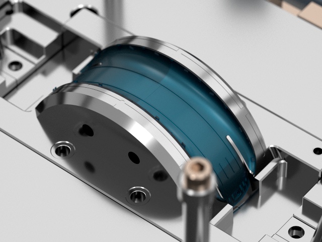 OEM / ODM: ABS Injection Molding & POA Прозрачная задняя подкладка (1*1) No.22729