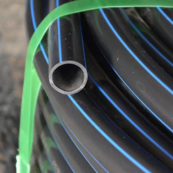 PN16 Portable Water Polyethylene Pipe PE100 , PP PE Black Flexible PVC Irrigation Pipe