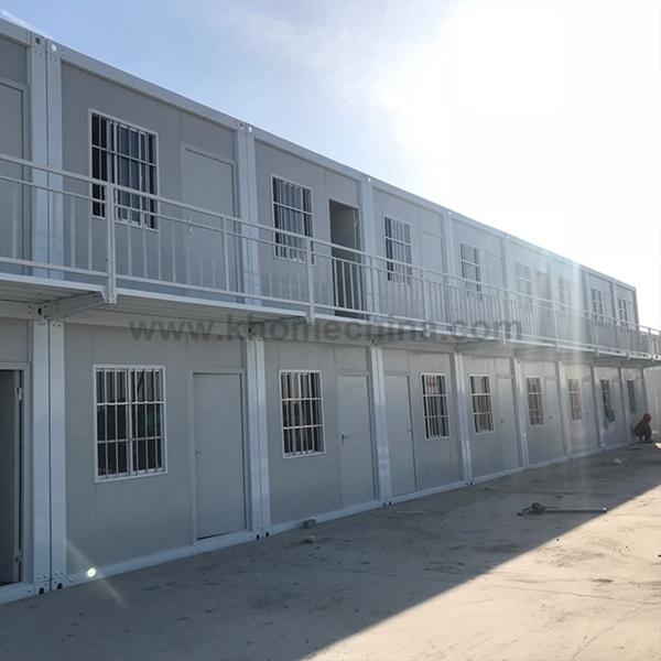 Casa pré-fabricada do recipiente do painel de sanduíche como a construção de casas modular