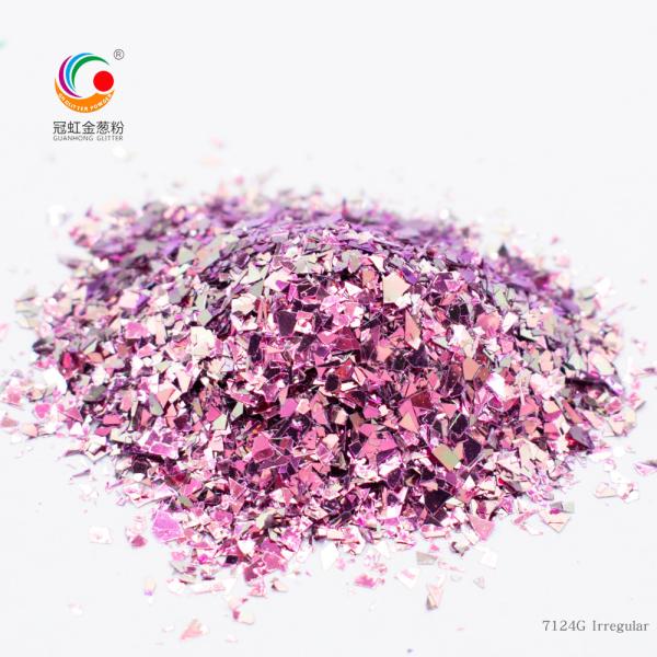 Handicraft Loose Chameleon Glitter Powder Makeup Christmas Decoration Red Blue