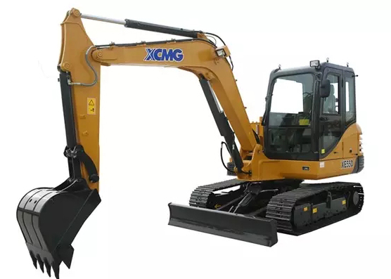 2017 New XCMG 5.5t Mini Crawler Machine Excavator XE55D with Good Performance