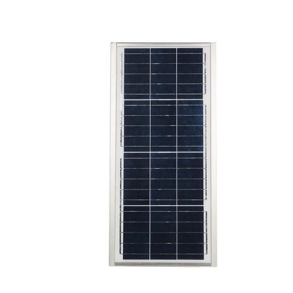 Energy Saving Commercial Solar Street Lights IP66 160 Lm/W 3.7 V Microwave Sensor