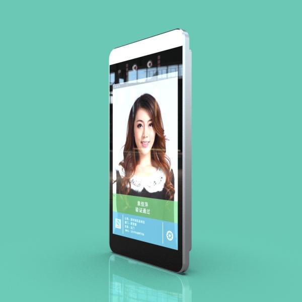 Column Type Face Recognition Attendance Access Control Terminal Temperature Measurement