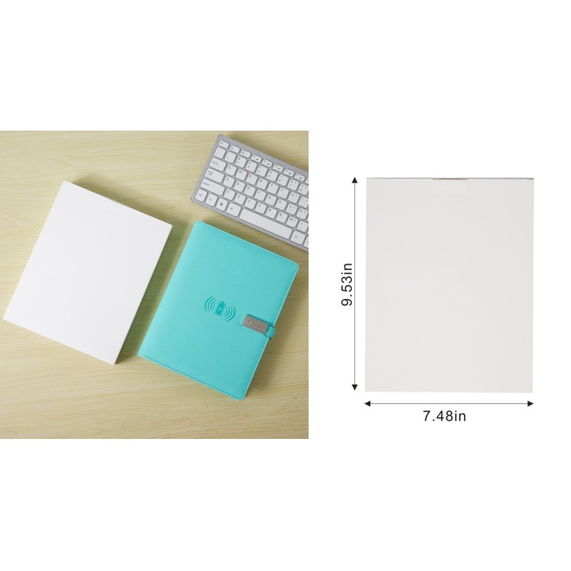 Bulk A5 Looseleaf Leather Power Bank Charge Notebook Multifunctional