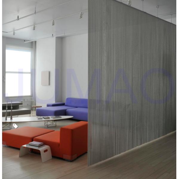 2.5 Mm - 12 Mm Steel Ball Chain Curtain Handmade Crafts For Decoration