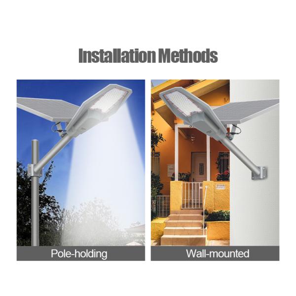 Lifespan hours 50000 Solar Street Lights Remote Control Waterproof Solar Led Light