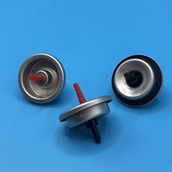 Plastic or Metal Stem Lighter Refillable Gas Tank Valve Mounting Cup with Down Dimples