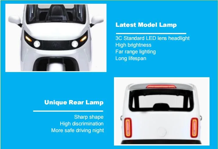 Raysince electrical mini car EEC certificated electric three-wheelers hot sales to Europe