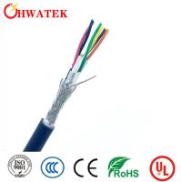 Cabo encalhado cobre estanhado 6C X de 30V 80℃ PVC YL BRILHANTE 0.62MM 28 Calibre de diâmetro de fios