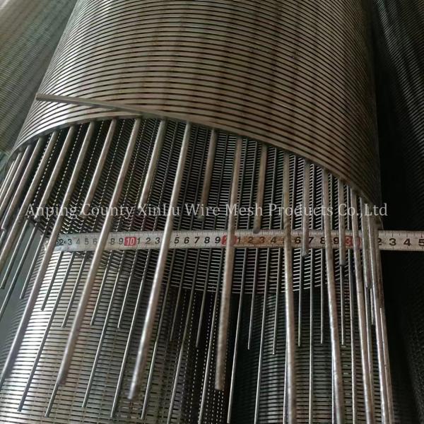 Wire Wrapped Continuous Slot Well Screen Steel Casing Pipe fo Oil Pump Drilling Filter