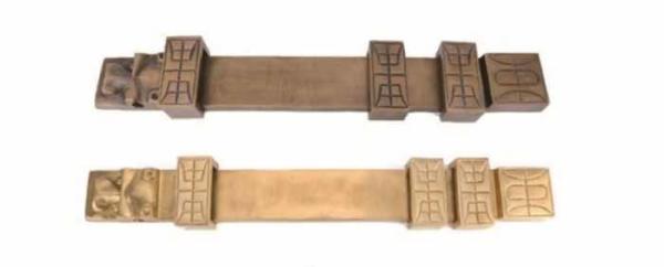 GRH 中国様式 門錠とボルト 古代の木製の扉のための純銅錠