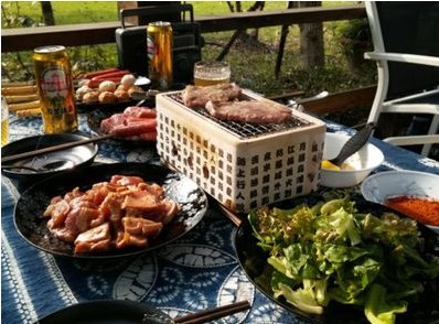 Барбекю пользы дома БАРБЕКЮ ST25 установило гриль БАРБЕКЮ японского угля керамический