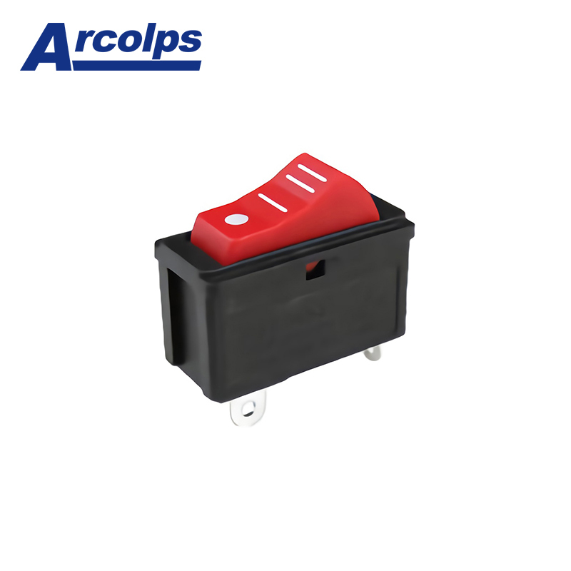 Electronic Devices Miniature Rocker Switch With SPST Configuration And Low Profile