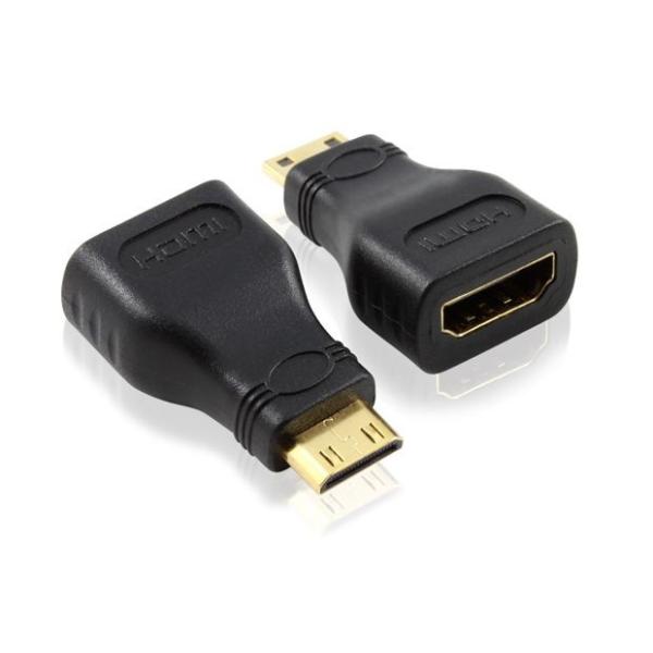 Mini HDMI M to HDMI F Adapter Coupler Mini-HDMI C Type,hdmi adapter