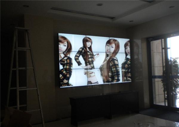 3x3 Indoor LED Video Wall With 800cd/M2 LED Backlight For Advertising