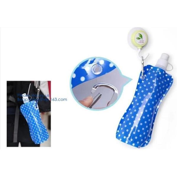 Биодеградабле жидкостная упаковывая таможня мешка доказательства утечки изготовленная на заказ сумка питьевой воды спорт сумки воды 1 галлона складная