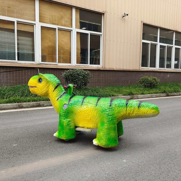 Amusement Park Dinosaur Electric Scooter Ride on Animatronic Dinosaur Ride Ride