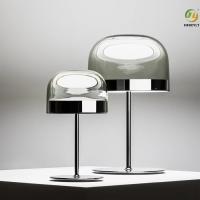 Lampadaire en verre vertical 15w de salon de chevet de lampe portative de table