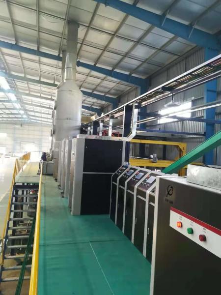 150 T/mois ligne de production d'oxydation horizontale semi-automatique