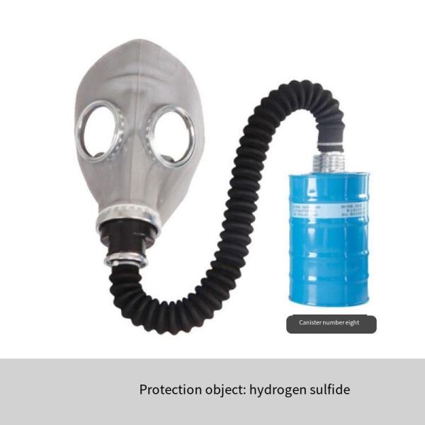 Маска с защитной панорамной газовой маской из мягкой резины 0,515 кг